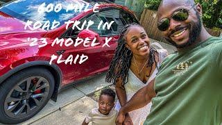 600 mile road trip in Tesla Model X Plaid