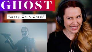 My First Time Hearing GHOST.  Vocal ANALYSIS of "Mary On A Cross" Live version!