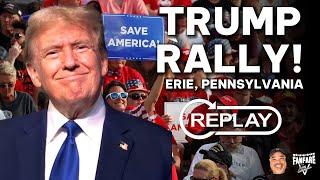 WATCH FULL REPLAY: Trump Rally In Erie, Pennsylvania - 2024