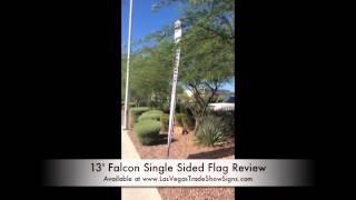13' Single Sided Falcon Flag Review