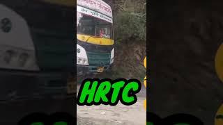 HRTC bus going to jachh