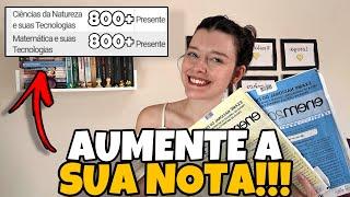 COMO SE PREPARAR PARA A PROVA DE MATEMÁTICA E CIÊNCIAS DA NATUREZA EM POUCOS DIAS!!!