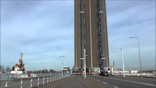 Brugopening Zuidbrug Westsluis Terneuzen Basculebrug/ Drawbridge/ Pont Basculant/ Zugbrücke