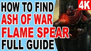 How to Get Ash of War Flame Spear, Winged Serpent Helm Location Elden Ring DLC Shadow of the Erdtree