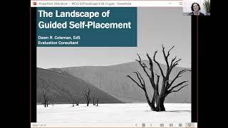 Guided Self Placement: Dawn Coleman