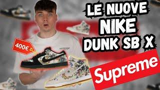 LE NIKE DUNK SB x SUPREME Rammellzee [Low & High]