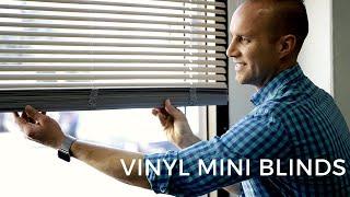 Cordless | Vinyl Mini Blinds