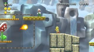 New Super Luigi U ~ Rock-Candy Mines-5 (Star Coin and Secret Exit Guide)