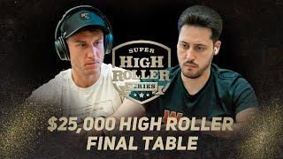 Adrian Mateos & Daniel Dvoress Headline Super High Roller Series $25,000 6-Max Final Table