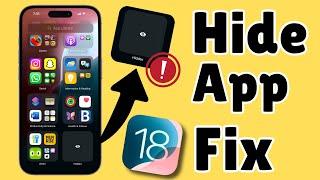 iOS 18: Hide Apps Not Working on iPhone With Face ID, Touch ID or Passcode
