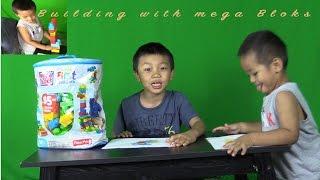 Building Helicopter and Car with Mega Bloks