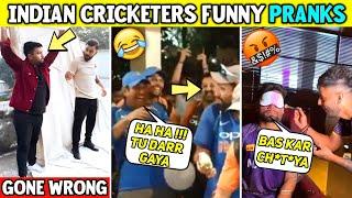 Indian Cricketers Who Did Some Funny Pranks With Their Teammates | Rahul, Yuvraj, Ishan & Sky