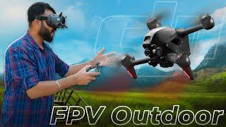 My First FPV Experience Feat. DJI FPV DroneMind Blowing 