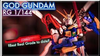 RG GOD GUNDAM speed build - Gunpla ASMR