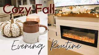 Cozy FALL Evening Routine 2021 