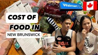 5 | Grocery Haul: Cost of Food in New Brunswick | #pinoylifeincanada #Deippenewbrunswick