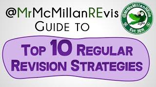 How To Revise (1 of 5) Regular Revision Strategies | by MrMcMillanREvis