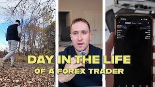 REALISTIC Day in the Life of a Forex Trader ($2400 in an HOUR)