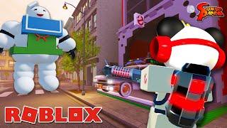 Marshmallow Man Battle in Roblox Ghostbusters Extermination!