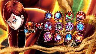 OVERPOWER!! Gaara Kage Sand Shower: Divine Retribution VS EX Ultimate Jutsus - NxB NV