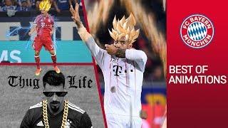 FC Bayern Goals Animated: Super Saiyan Tolisso & Rocket Man Coman