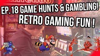 Ep. 18 Game Hunts & Gambling at RetroGamingFun! (feat. Grecofabulous)