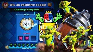 I Completed The 20 Win Challenge with Goblin Drill!