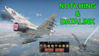 Notching, Datalink & Merging In Top Tier Air RB | War Thunder