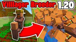 How to Build Easy Villager Breedeer Farm | Minecraft 1.20+ Java & Bedrock Edition