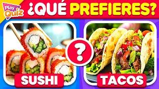 ¿Qué Comida Prefieres?  | Play Quiz de Qué Prefieres