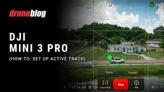 Mini 3 Pro - How to set up Active Track