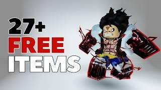 HURRY! 27+ FREE ITEM UGC ON ROBLOX ITEMS!(2024)