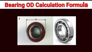 Bearing Outer Diameter Calculation | Bearing OD | Bearing in hindi | Bearing Type Number