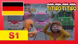 Titipo deutsch S1 F19 Stürme sind unheimlich l Kinderfilm l Titipo Der Kleine Zug