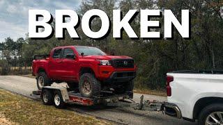 IT FINALLY HAPPENED. My 2022 Nissan frontier finally breaks. | Save EXPO 2024