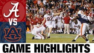 #1 Alabama vs #4 Auburn Highlights | 2013 College Football Highlights | 2010's Games of the Decade