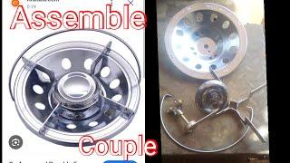 How to Assemble/Couple a Camping Burner