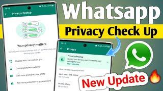 Whatsapp New Feature | Whatsapp new update 2023 | Whatsapp New privacy Check Up Feature