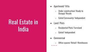 Real Estate Investment Options for NRIs  - Return to India Webinar