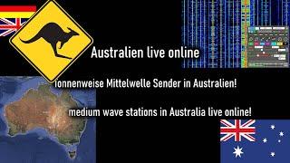 Tonnenweise Mittelwelle Sender in Australien live hören! ► Tons of medium wave stations in Australia