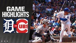 Tigers vs. Cubs Game Highlights (8/22/24) | MLB Highlights