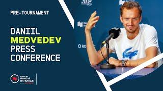 PRESS CONFERENCE | DANIIL MEDVEDEV - PRE-TOURNEMENT | #OBN24