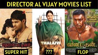 Director AL Vijay Movies List | Hits and Flops | Cine List