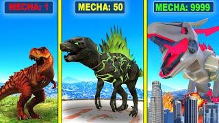 Upgrading DINOSAUR to MECHA DINOSAUR in GTA 5!