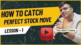 Perfect Stock Move को कैसे Catch करे | Don't Miss If you are Beginners | SUNDAY GYAN Part 1