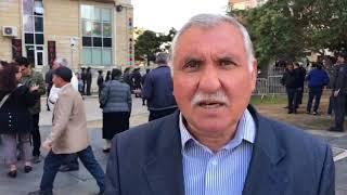 AXCP Ali Məclisinin sədri mitinq öncəsi baş verənləri dəyərləndirir