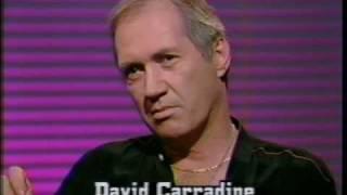 #1 1989 cable-access TV interview with David Carradine (first part of 7)