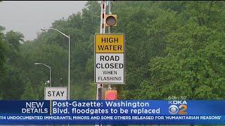 Washington Boulevard Flood Gates Fail Again, Replacement Options Being Explored