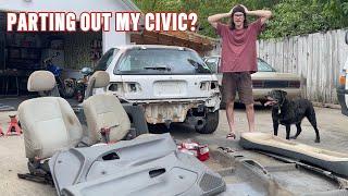 400hp Turbo EG Civic Rebuild Pt 4 (teardown for prep and paint)