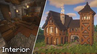 Minecraft Medieval Tavern/Inn Interior